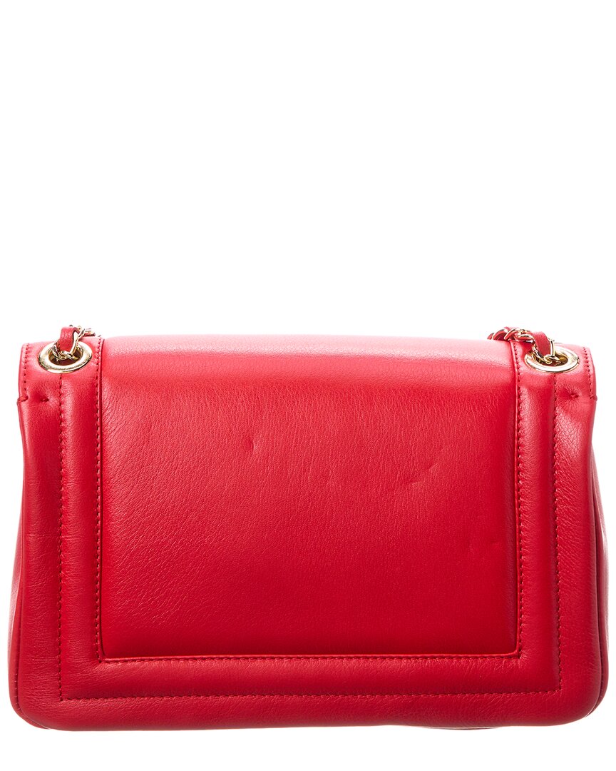 Valentino By Mario Valentino Alice Embossed Leather Shoulder Bag