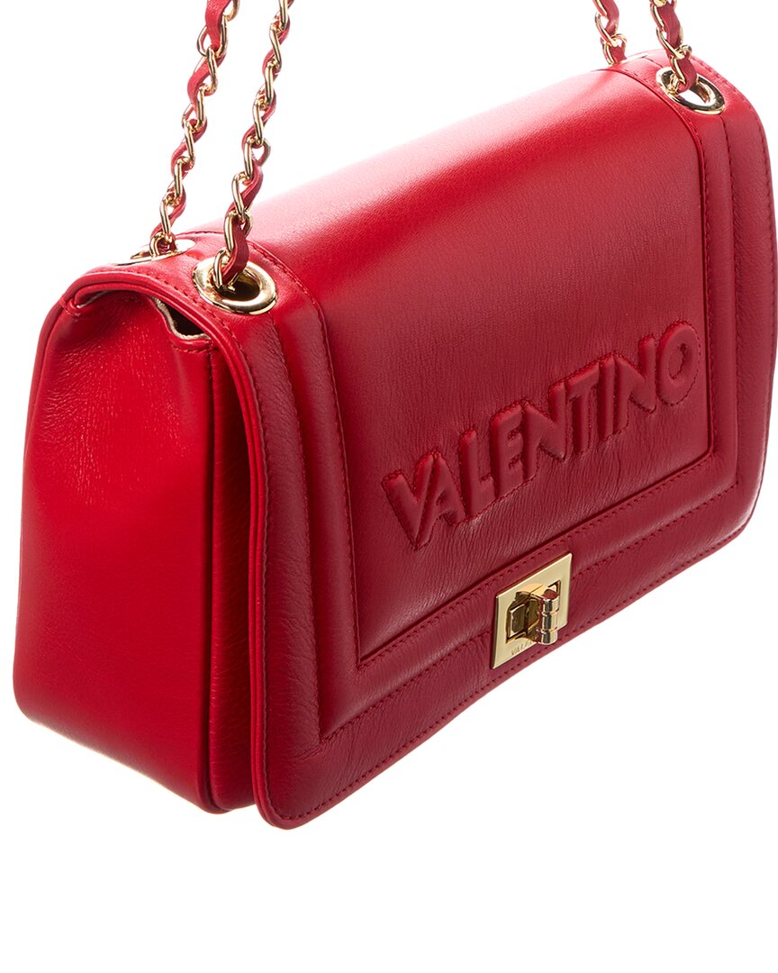 Valentino By Mario Valentino Alice Embossed Leather Shoulder Bag