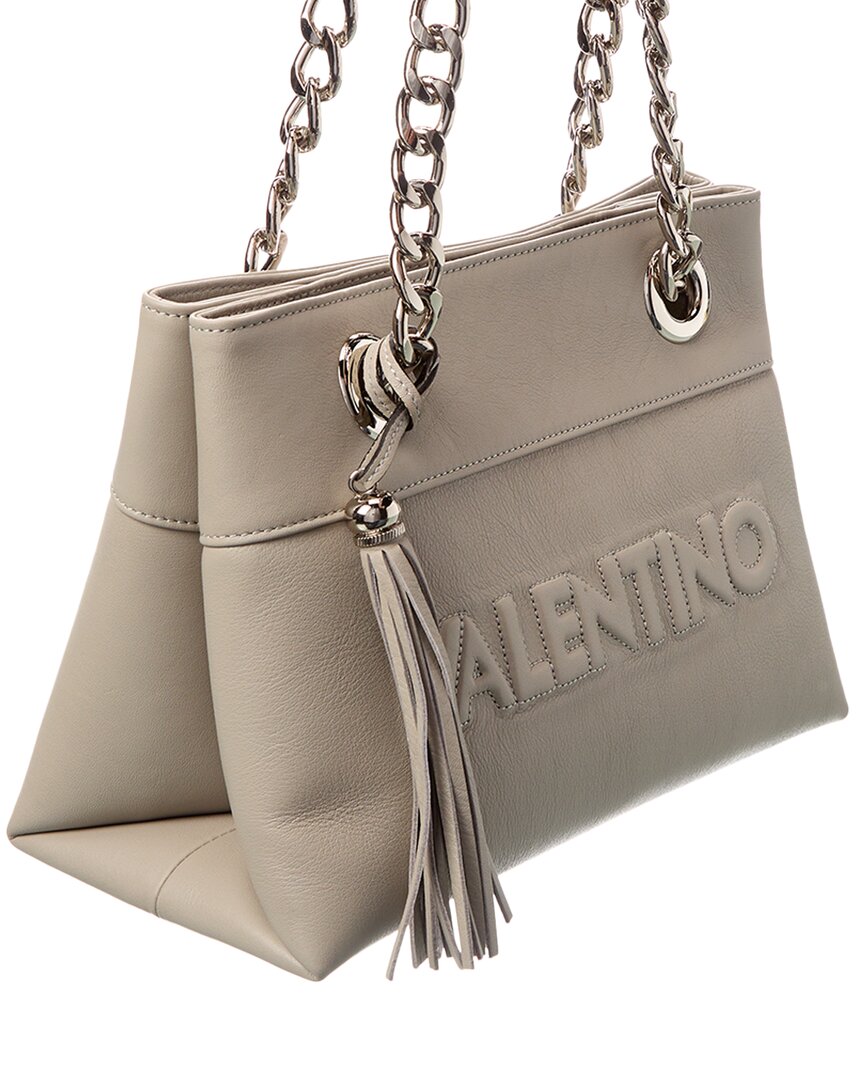 Valentino By Mario Valentino Kali Embossed Leather Shoulder Bag