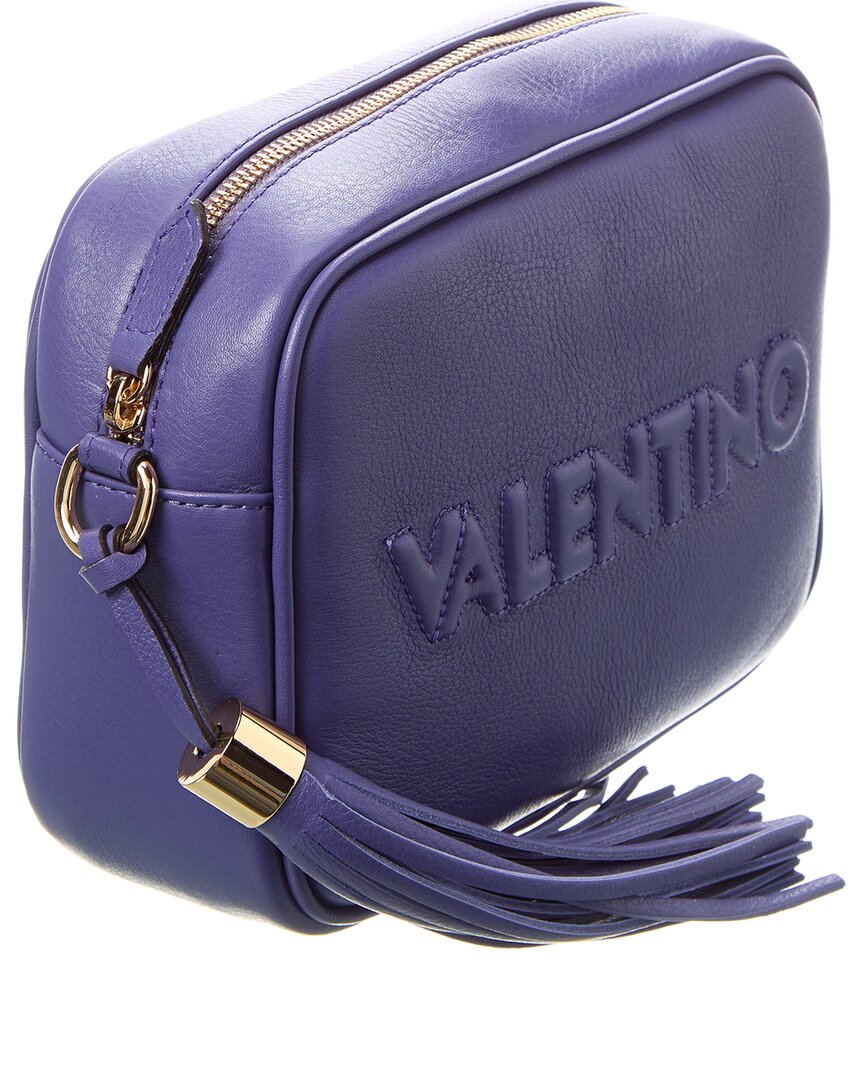 Valentino By Mario Valentino Mia Embossed Leather Crossbody