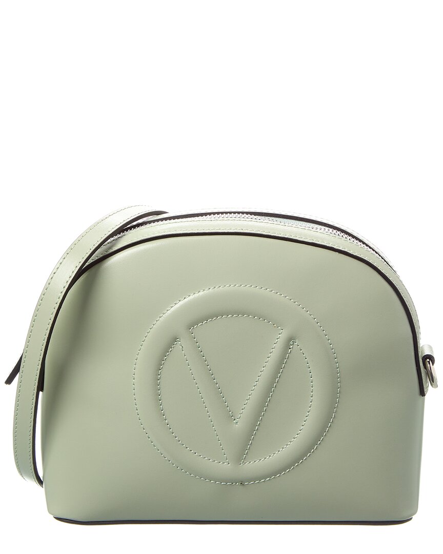 Valentino By Mario Valentino Diana Broderie Leather Crossbody ONE SIZE Green