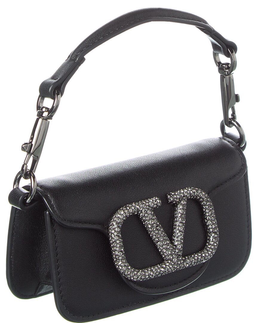 Valentino Vlogo Loco Leather Micro Bag