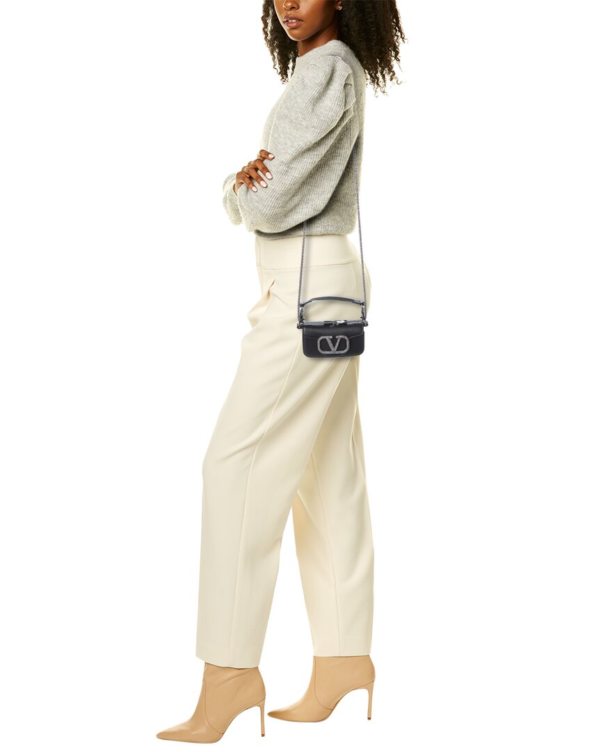 Valentino Vlogo Loco Leather Micro Bag