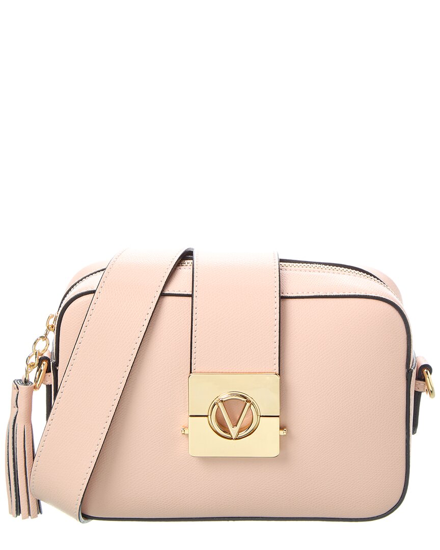 Valentino By Mario Valentino Babette Bonbonniere Leather Crossbody ONE SIZE Pink