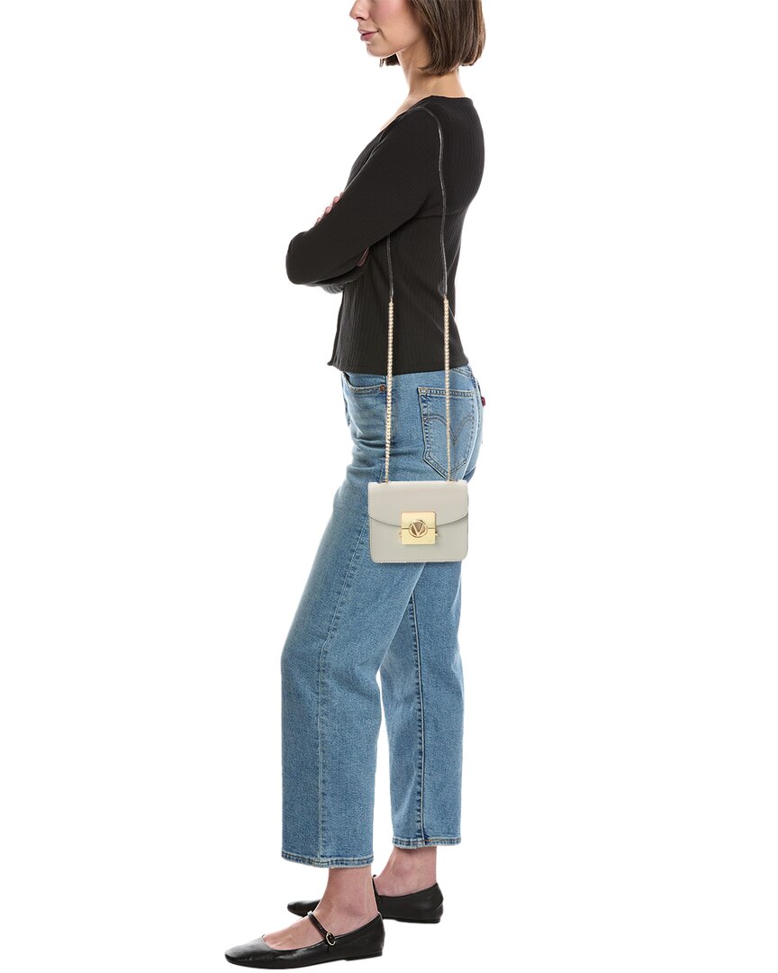 Valentino By Mario Valentino Bijou Bonbonniere Leather Crossbody