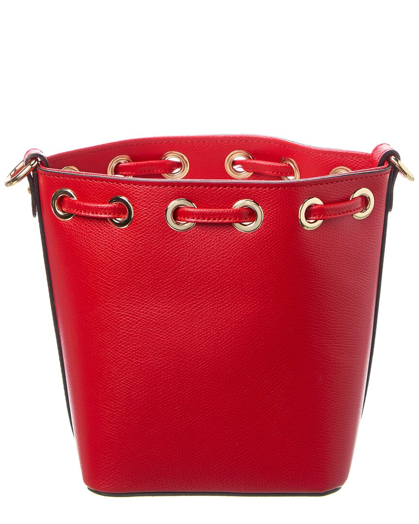 Valentino By Mario Valentino Jules Bonbonniere Leather Bucket Bag
