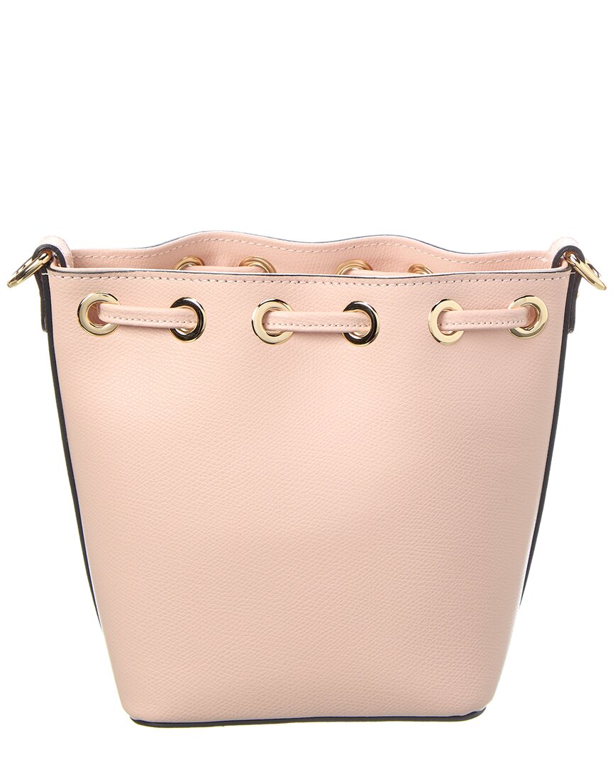 Valentino By Mario Valentino Jules Bonbonniere Leather Bucket Bag