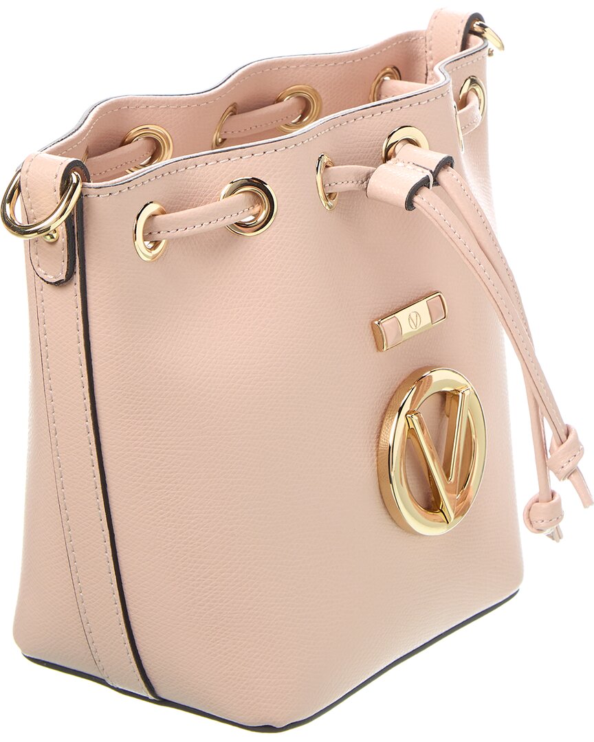 Valentino By Mario Valentino Jules Bonbonniere Leather Bucket Bag