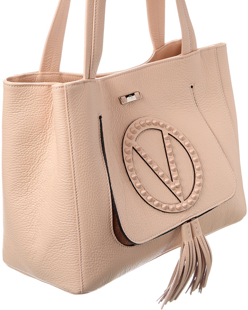 Valentino By Mario Valentino Estelle Rock Leather Tote