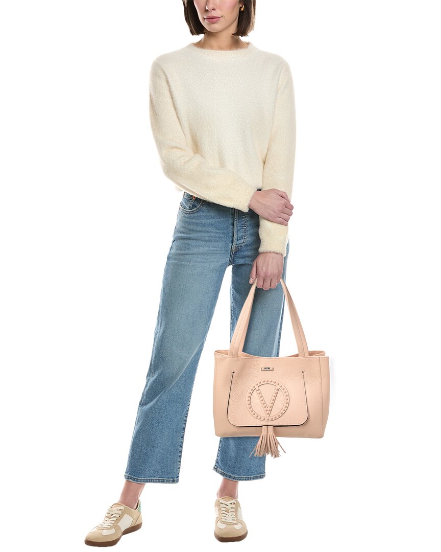 Valentino By Mario Valentino Estelle Rock Leather Tote