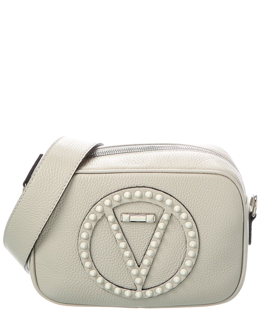 Valentino By Mario Valentino Mia Rock Leather Crossbody ONE SIZE Grey Multi