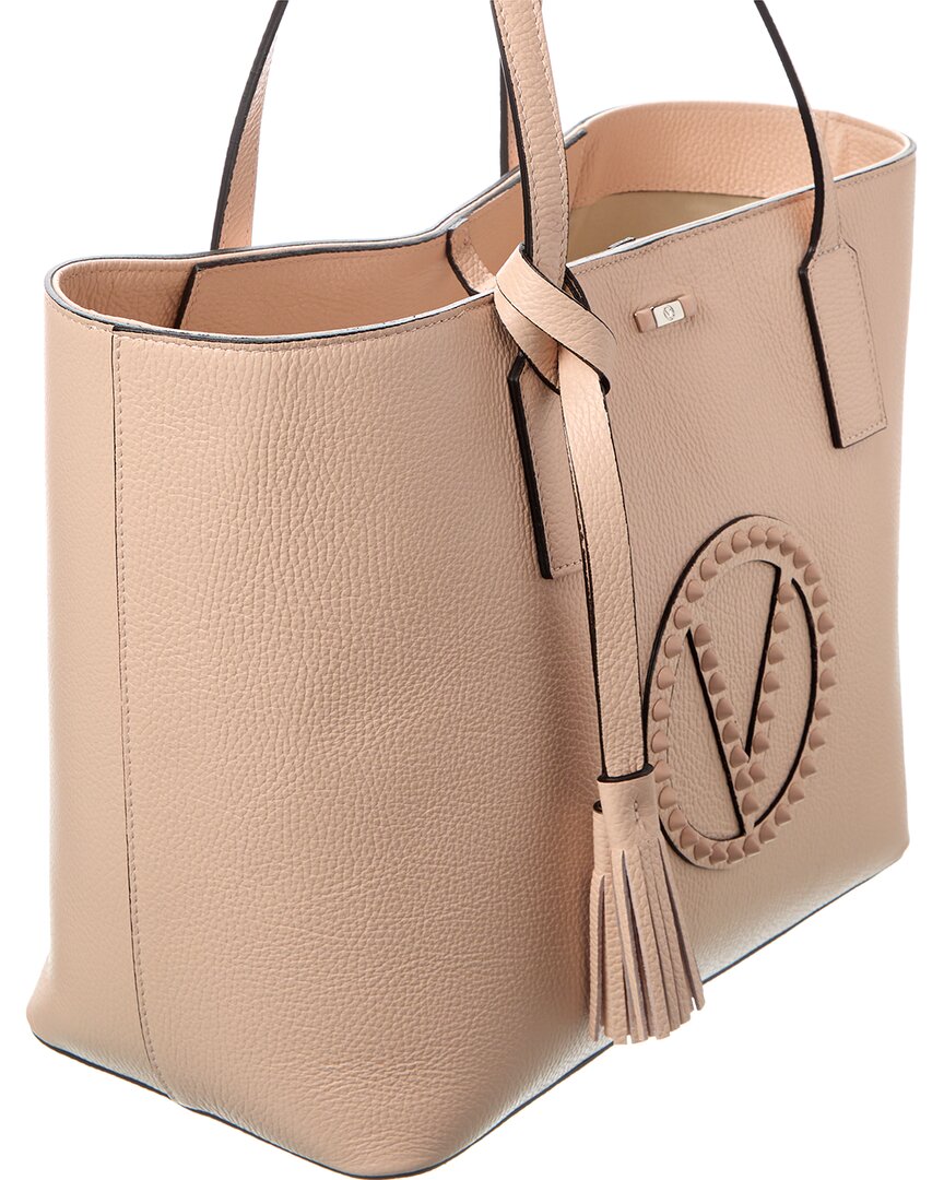 Valentino By Mario Valentino Soho Rock Leather Tote