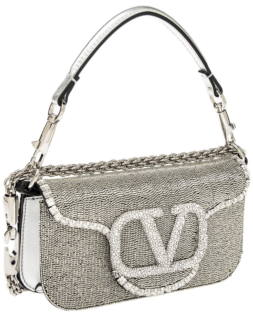 Valentino Loco Leather Shoulder Bag