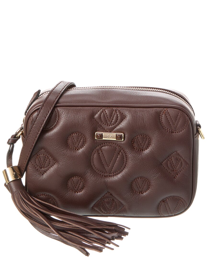 Valentino By Mario Valentino Leather Crossbody ONE SIZE Brown