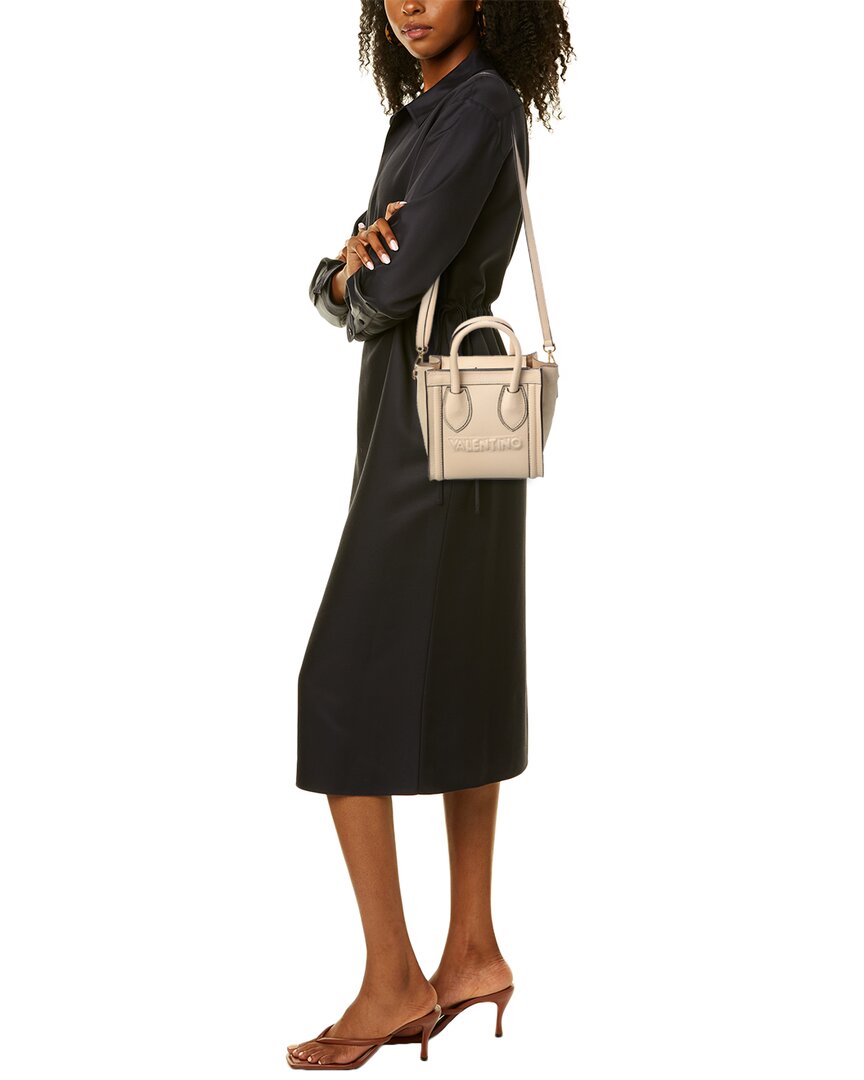 Valentino By Mario Valentino Eva Embossed Leather Tote