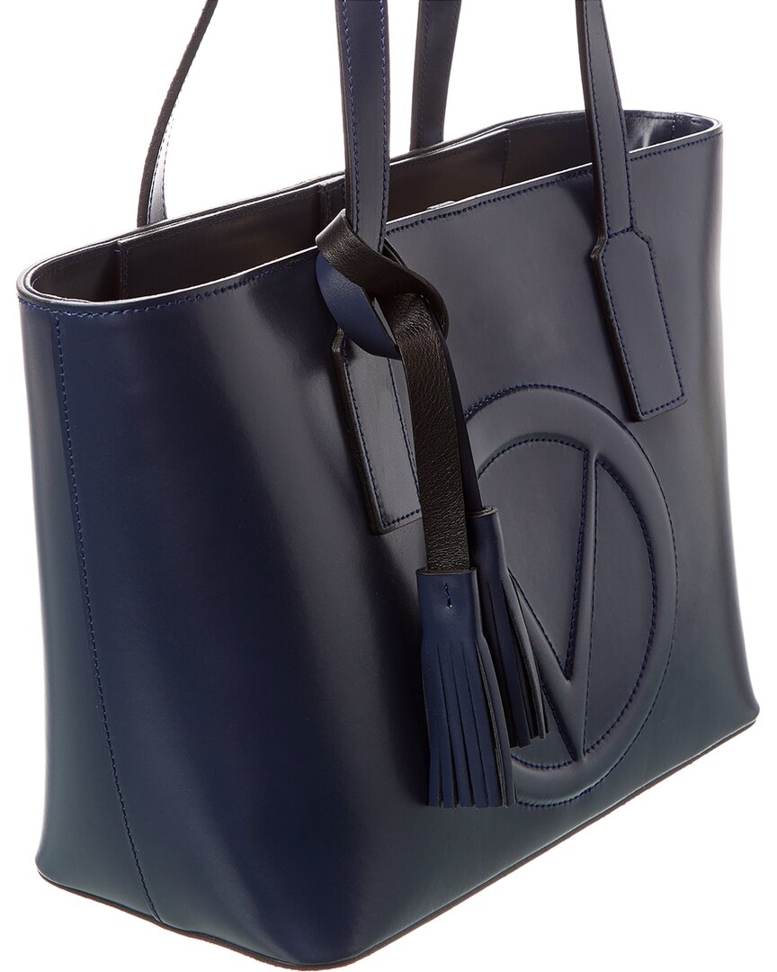 Valentino By Mario Valentino Prince Broderie Leather Tote