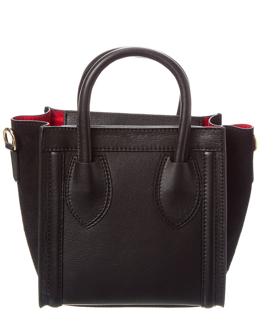 Valentino By Mario Valentino Eva Embossed Leather Tote