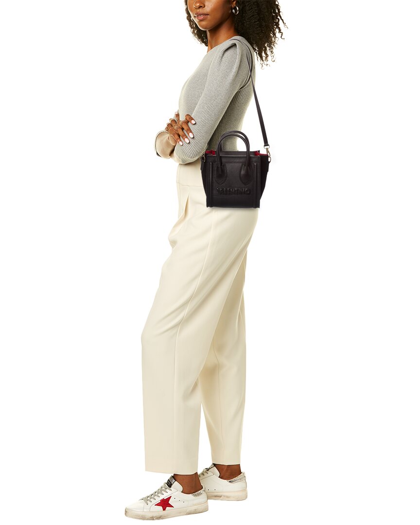 Valentino By Mario Valentino Eva Embossed Leather Tote