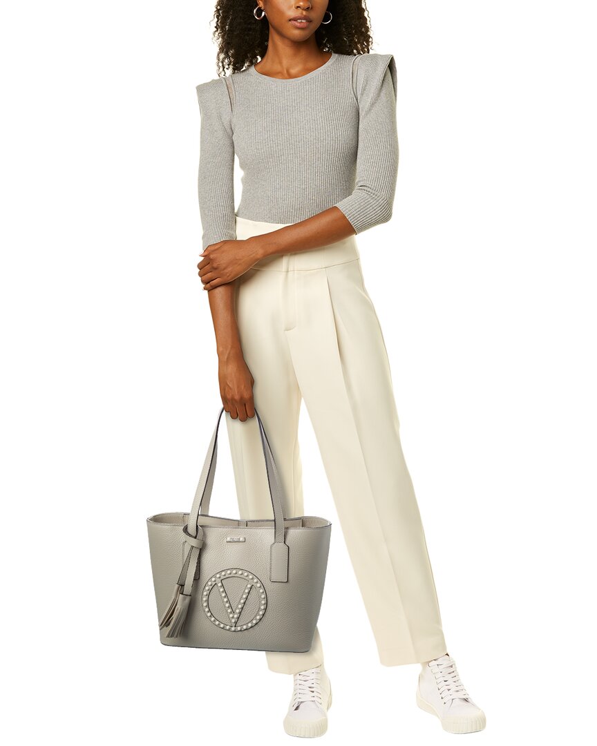 Valentino By Mario Valentino Prince Rock Leather Tote