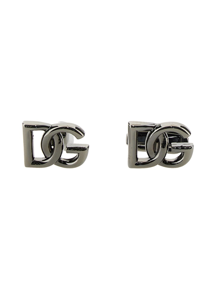 Dolce & Gabbana Men Dg Logo Cufflinks