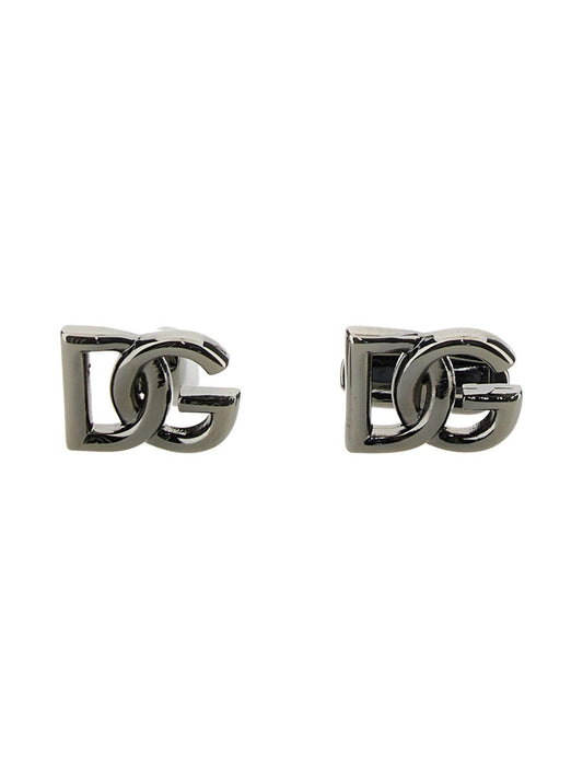 Dolce & Gabbana Men Dg Logo Cufflinks
