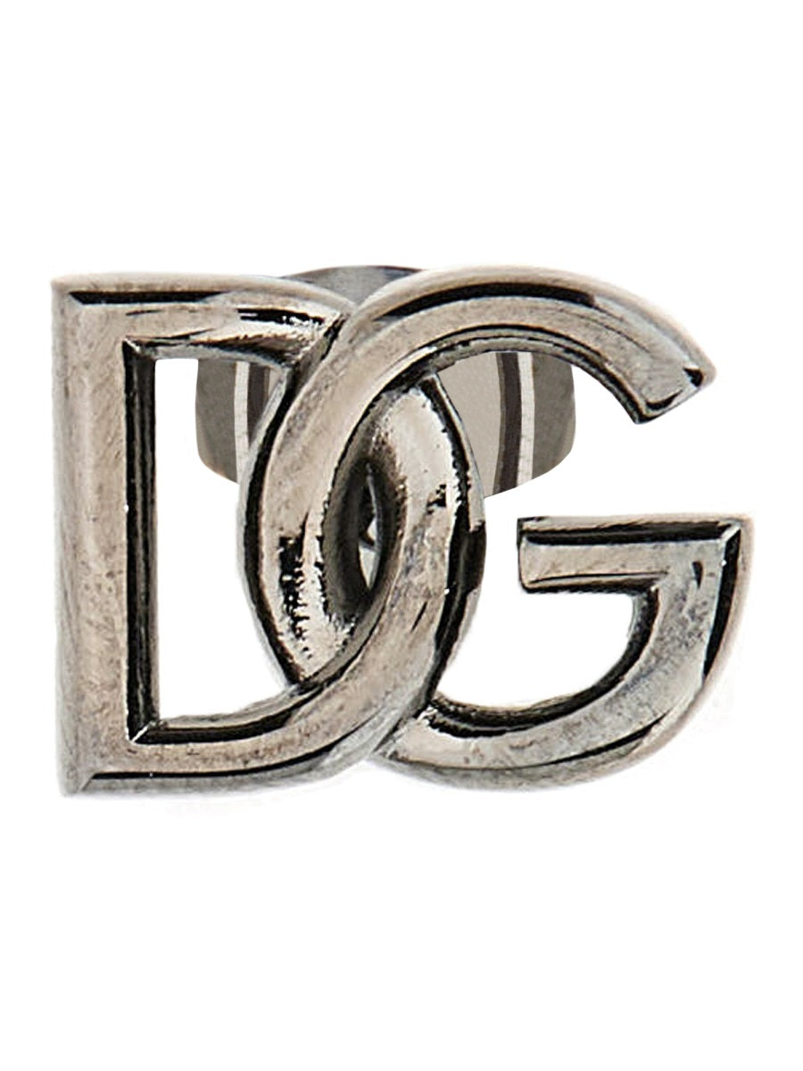 Dolce & Gabbana Men Mono Dg Logo Earring