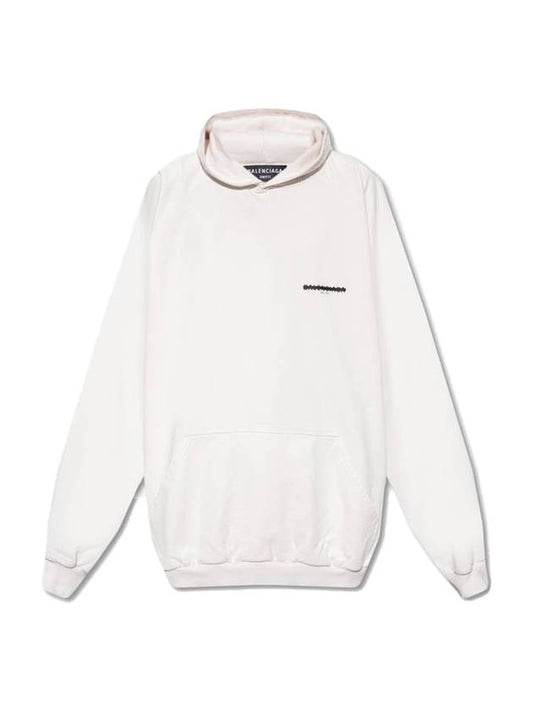 Balenciaga Strike 1917 Overfit Hoodie White