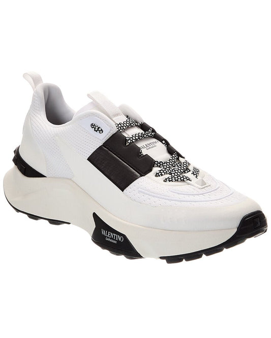 Valentino True Act Panelled Sneaker White