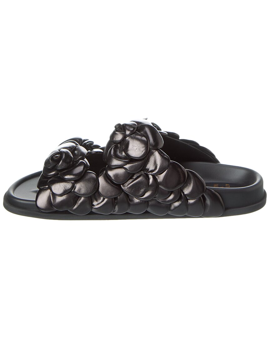 Valentino Leather Slide