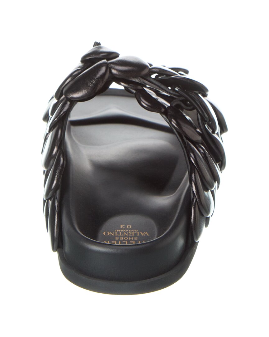 Valentino Leather Slide