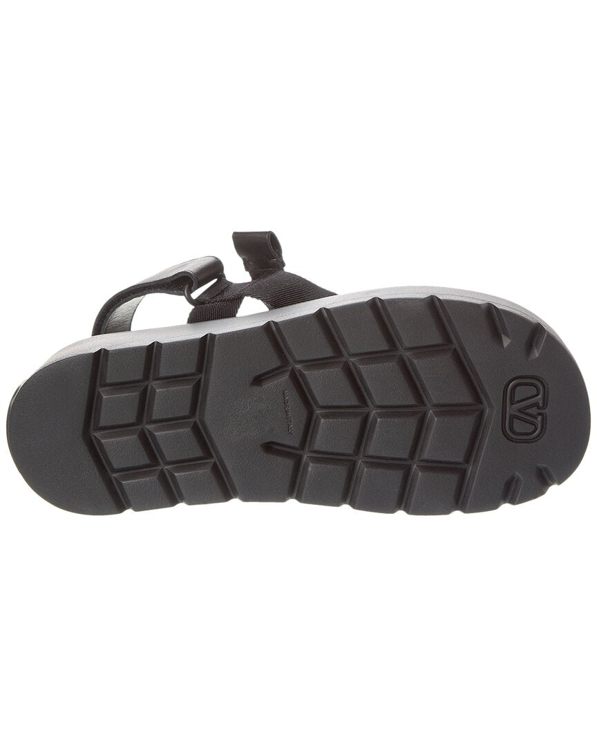 Valentino Leather Platform Sandal