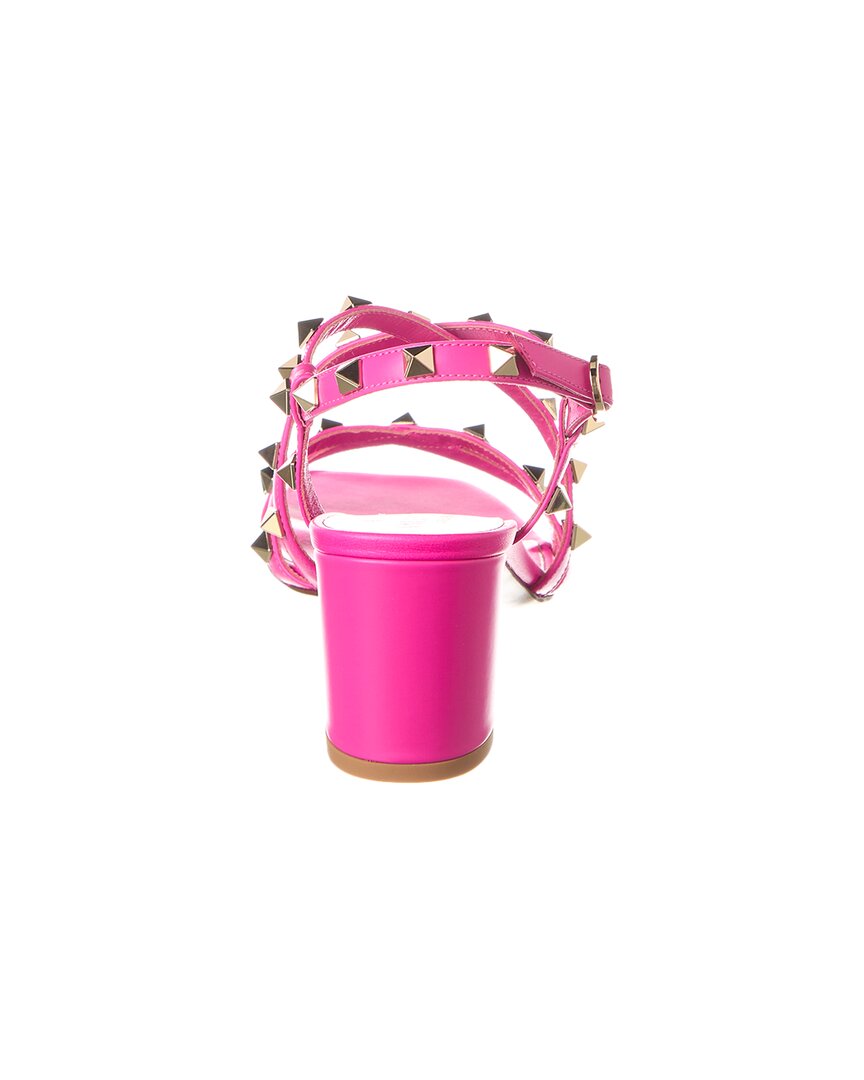 Valentino Rockstud 60 Leather Sandal