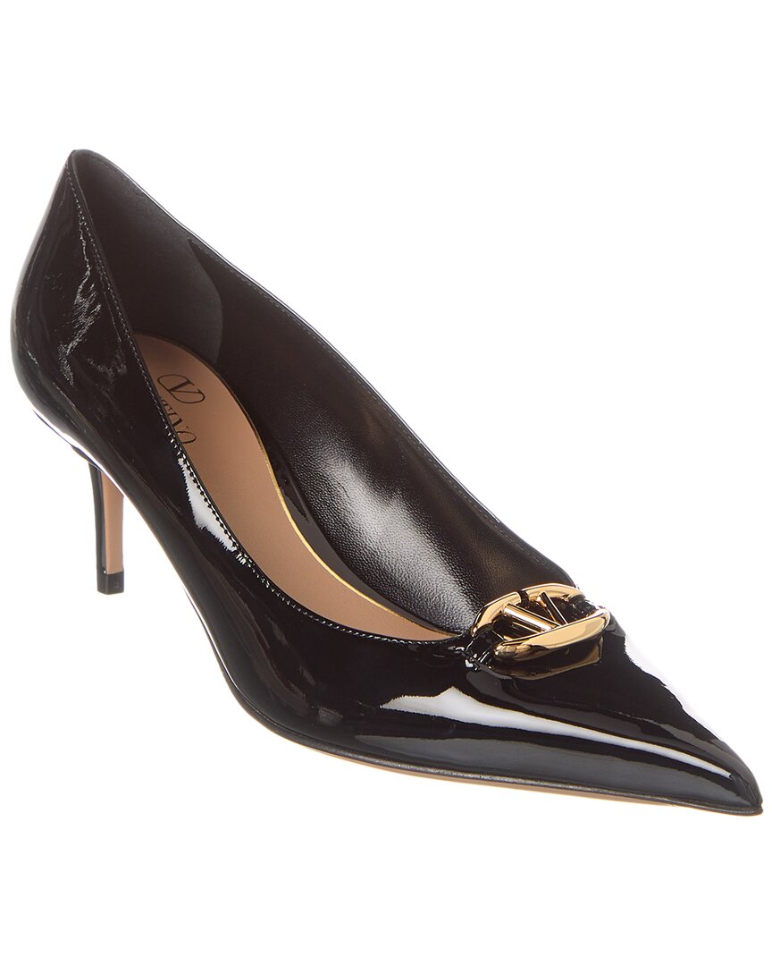 Valentino Vlogo 60 Patent Pump Black
