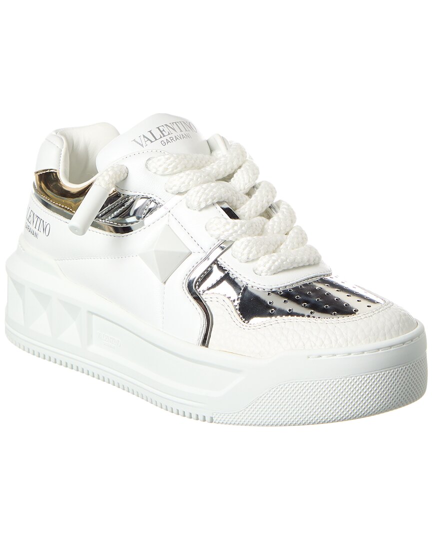Valentino Leather Sneaker White