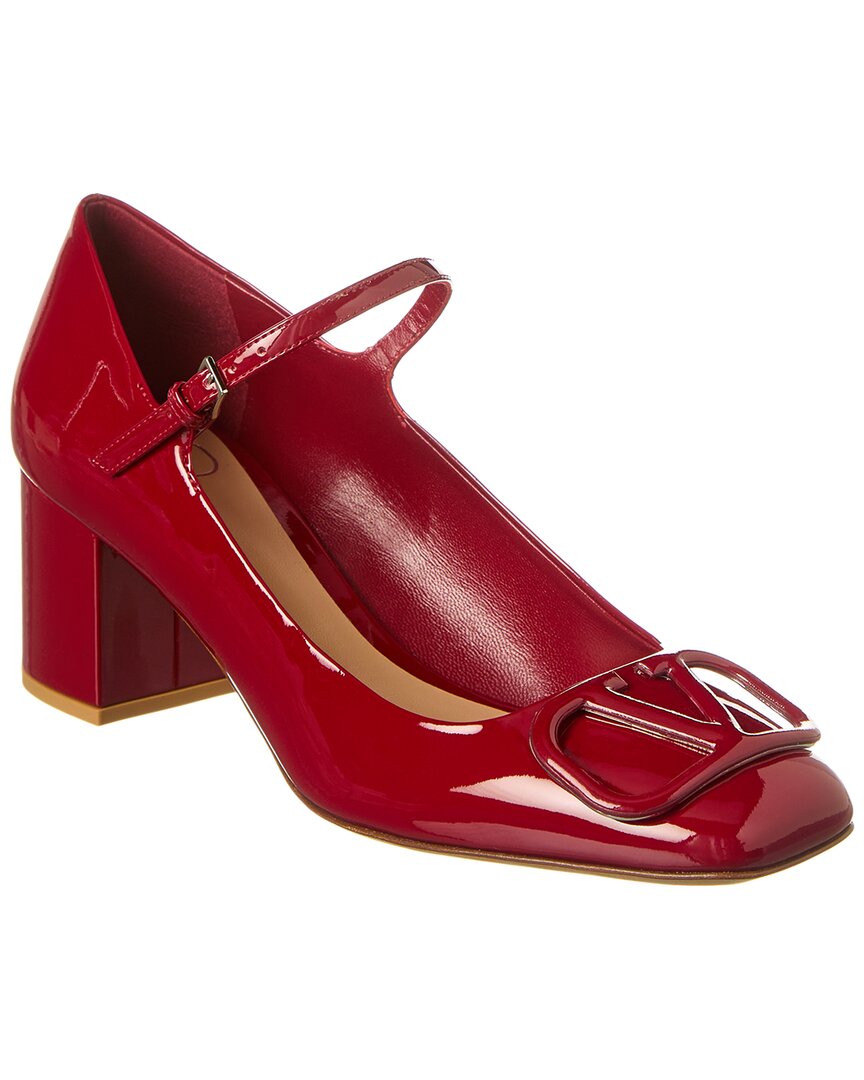 Valentino Vlogo 60 Patent Pump Red