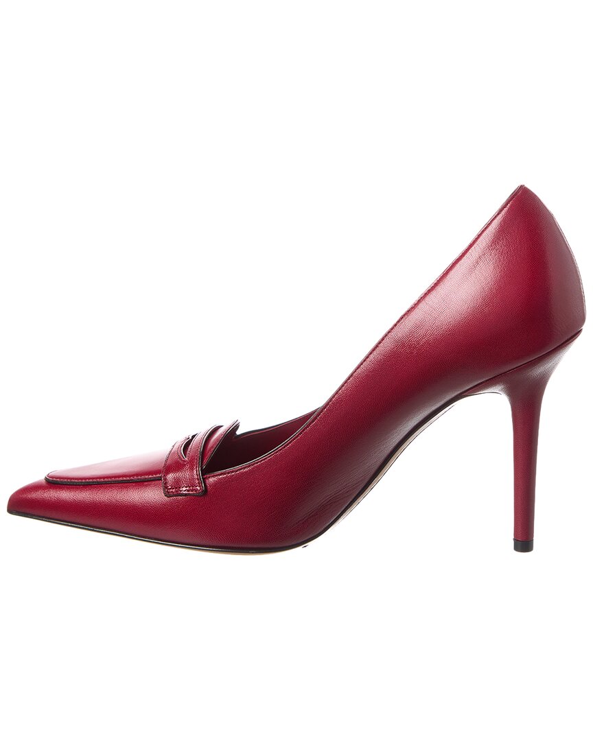 Valentino Capretto 100 Bicolor Leather Loafer Pump