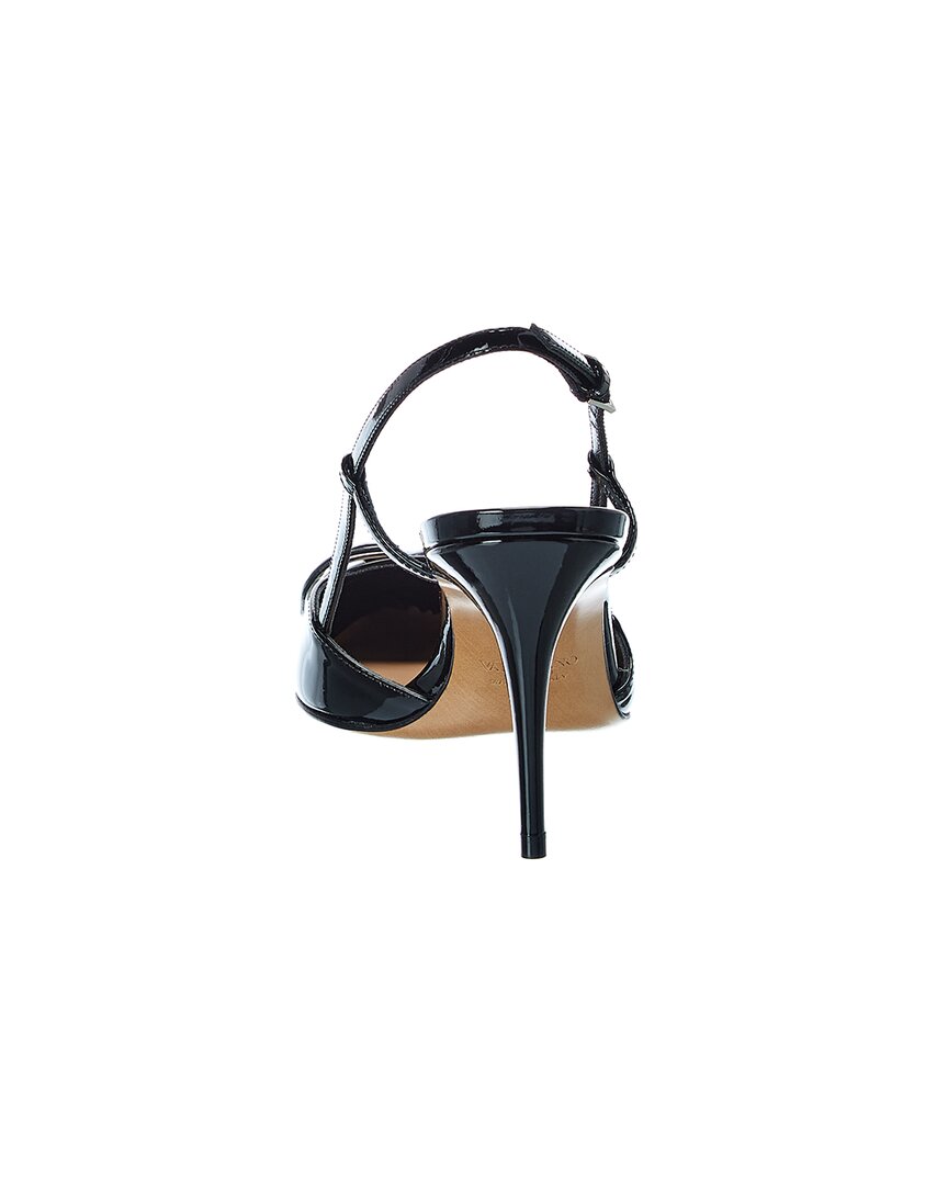 Valentino Vlogo 80 Patent Slingback Pump