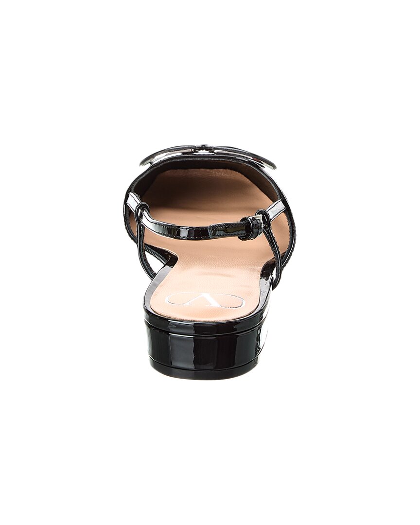 Valentino Vlogo Patent Slingback Flat