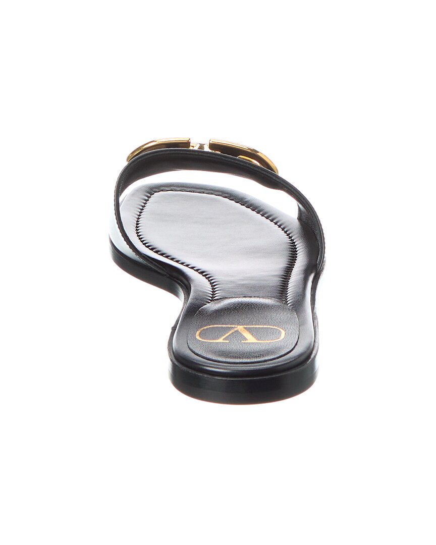 Valentino Vlogo Signature Leather Sandal