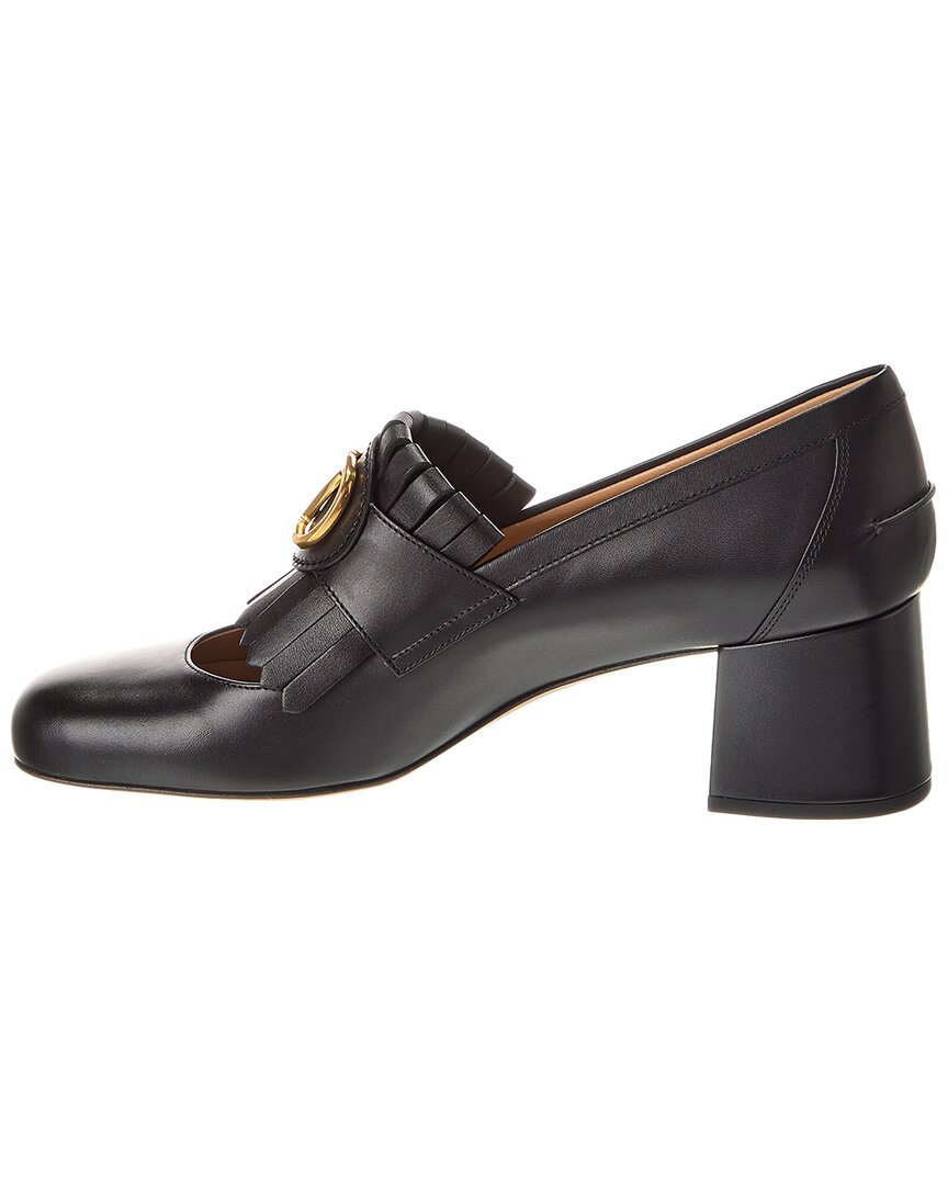 Valentino Vlogo Signature 60 Leather Pump