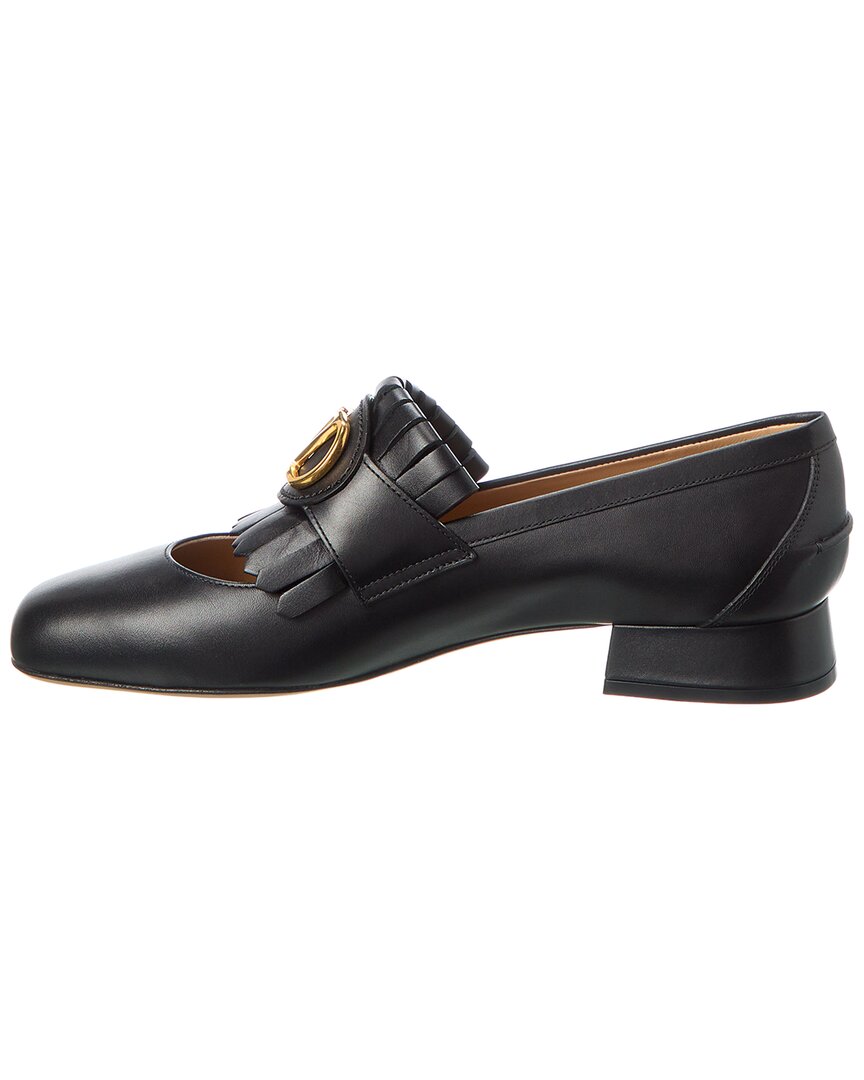 Valentino Vlogo 25 Leather Loafer