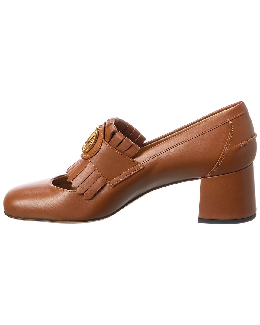 Valentino Vlogo 55 Signature Leather Pump