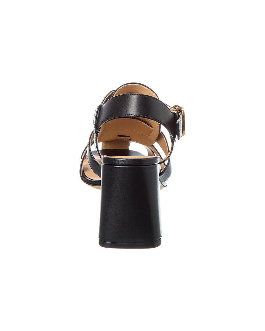 Valentino Vlogo 75 Leather Sandal