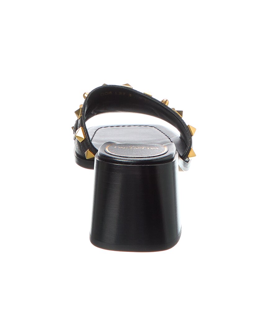 Valentino Vlogo Signature 60 Grainy Leather Sandal