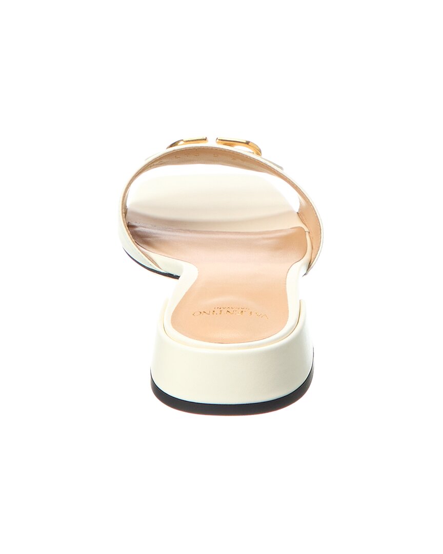 Valentino Vlogo Leather Sandal