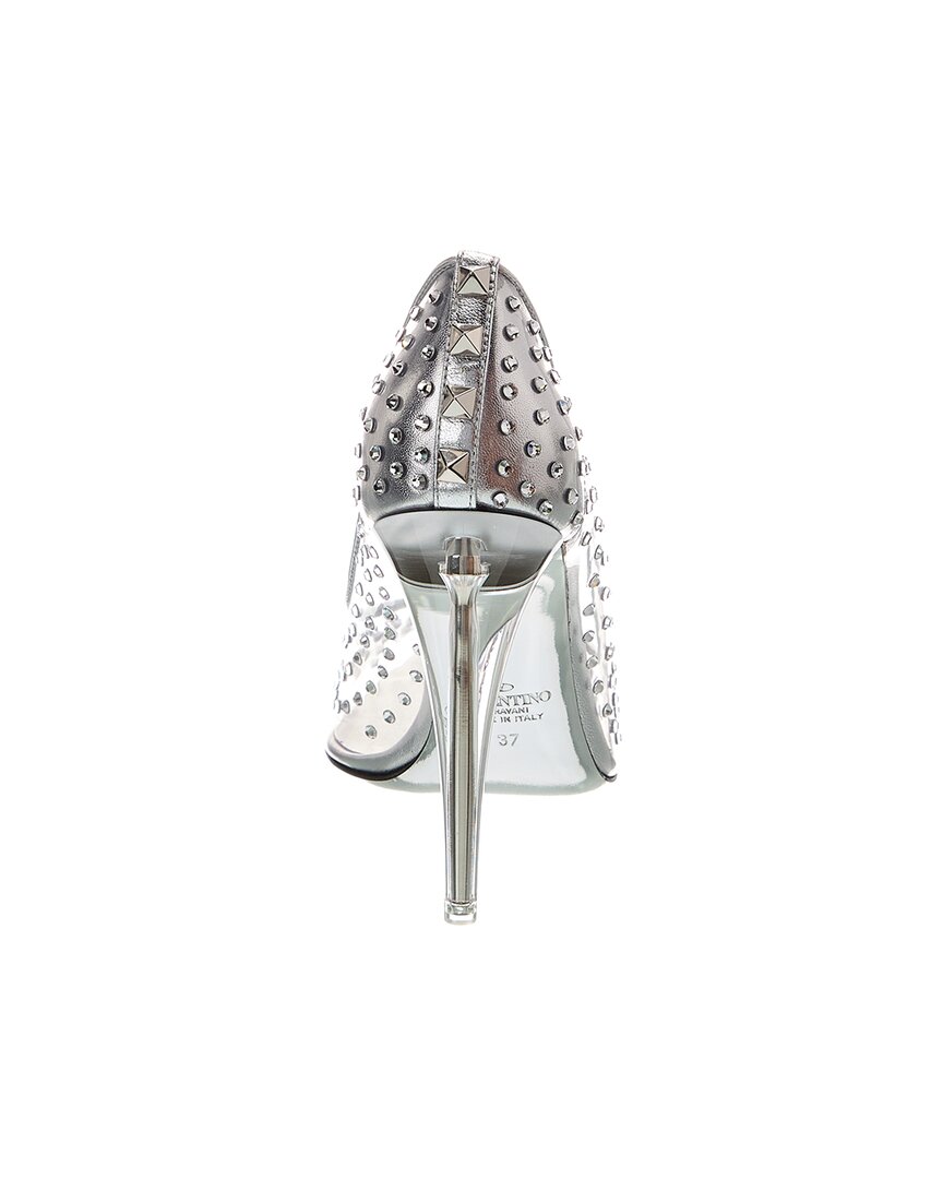 Valentino 110 Vinyl & Leather Pump