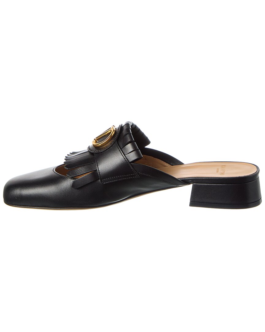 Valentino Vlogo Signature 25 Leather Mule