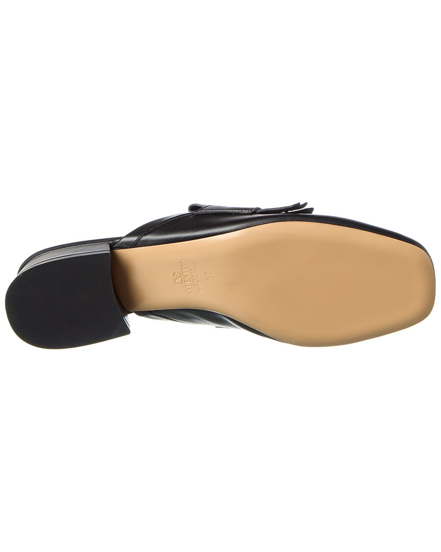 Valentino Vlogo Signature 25 Leather Mule