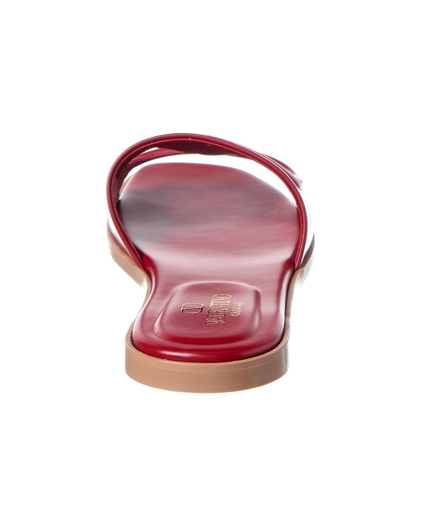 Valentino Vlogo Leather Sandal