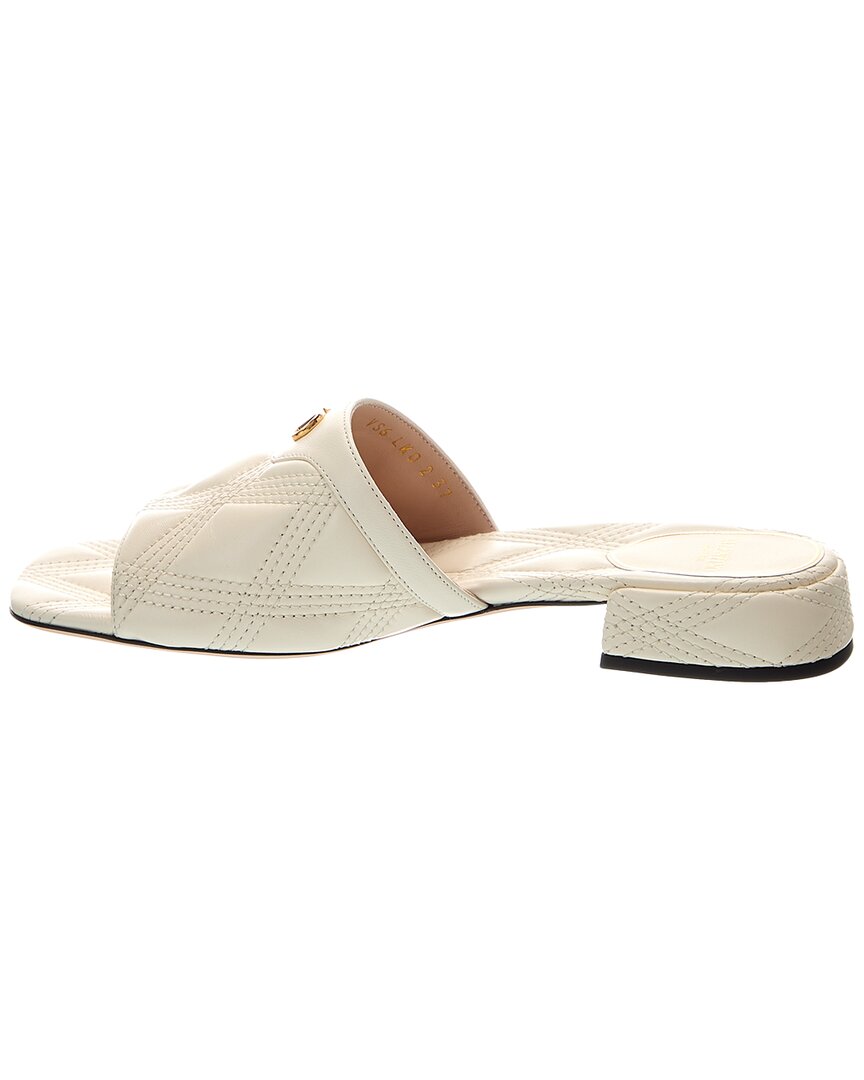 Valentino Vlogo Leather Sandal